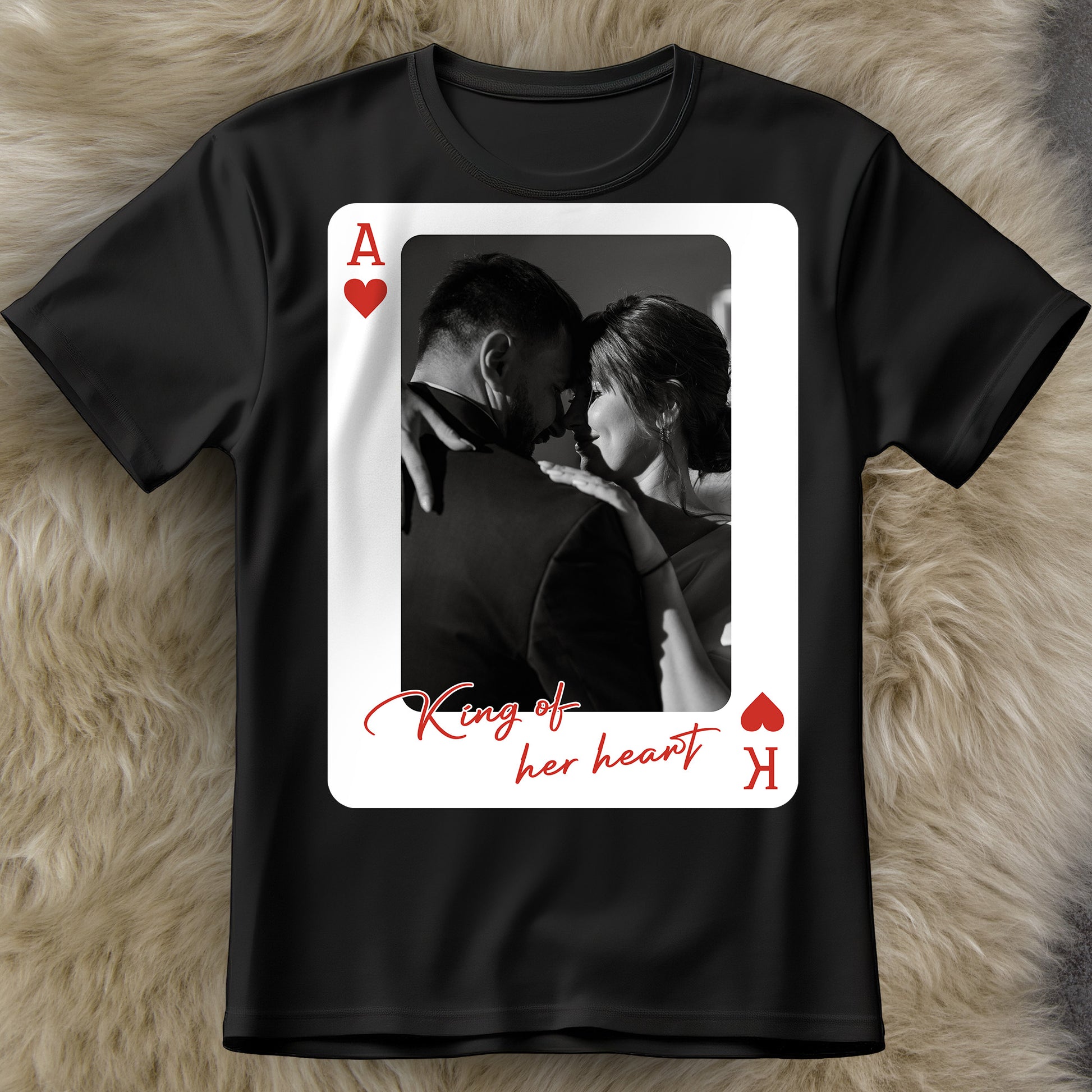 King Of Her Heart Playing Card Design