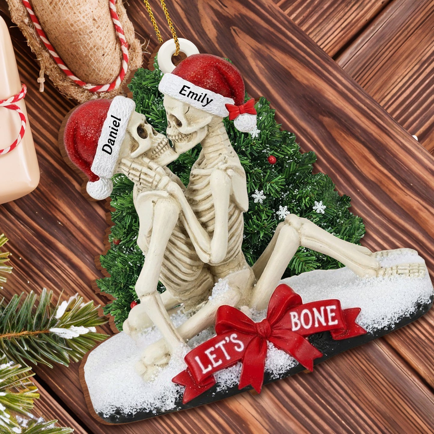 Let's Bone, Christmas Skeleton Lovers