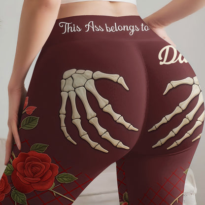 My Kiss Belongs To, Skeleton Hand And Roses