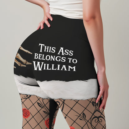 This Ass Belongs To My Love, Skeleton Hand Design