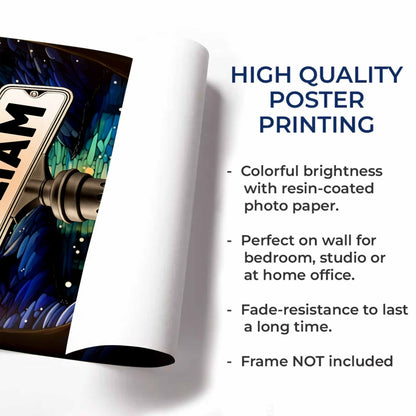 Under The Night Sky, A Timeless Bond, Moon And Street Signs