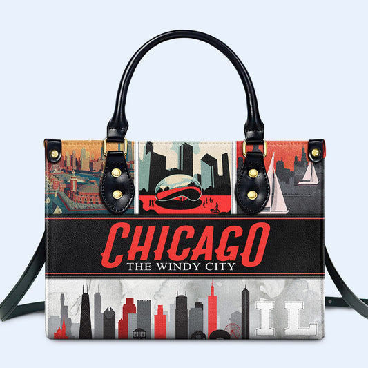 Chicago  - Leather Handbag - CHI01