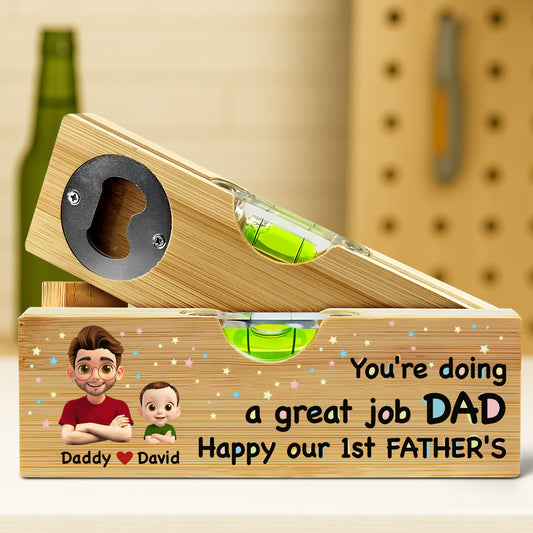 You're Doing a Great Job Dad Happy Our 1st Father's, Cartoon Portraits