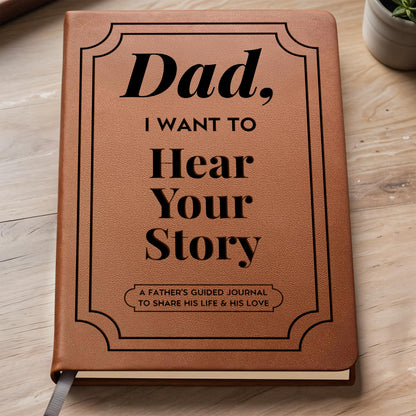 Dad, I Want To Hear Your Story, Text and Book Design