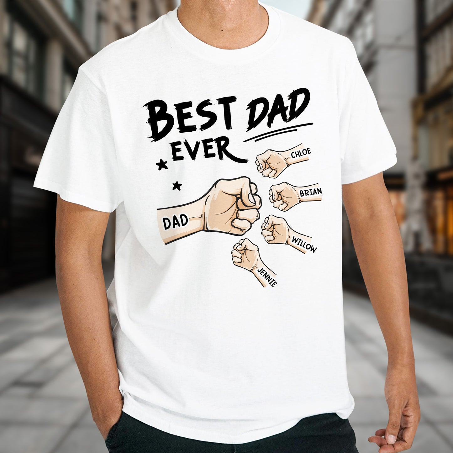 Best Dad Ever, Fists