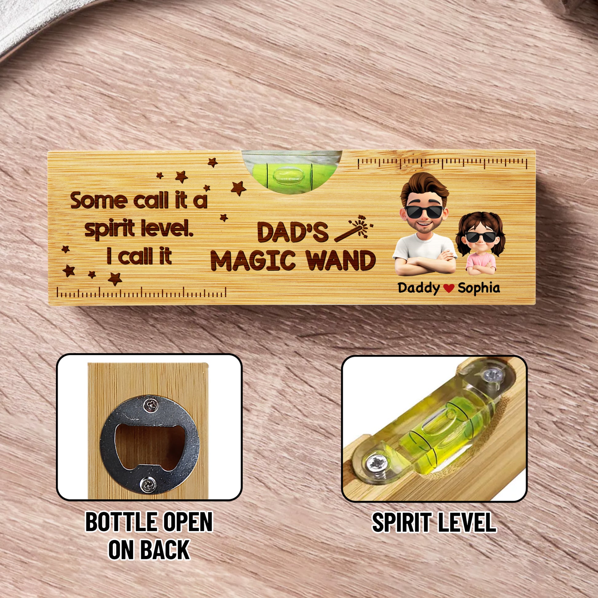 Some Call It A Spirit Level, I Call It Dad's Magic Wand