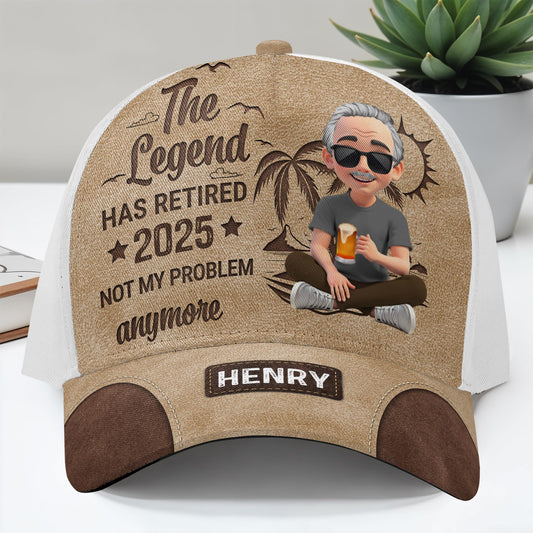 The Legend Has Retired, Palm Trees and Relaxing Retiree
