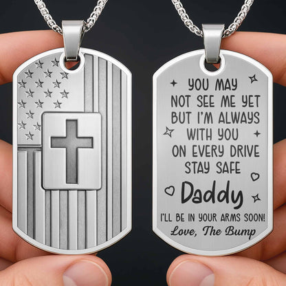 Show Your Faith And Patriotism With American Flag And Cross