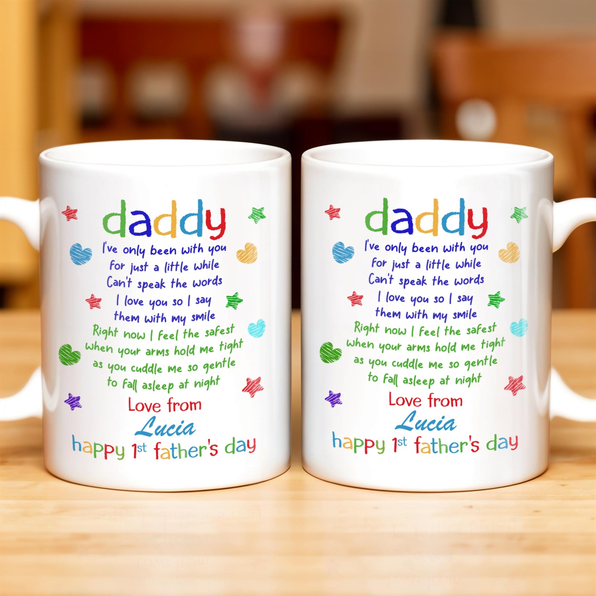 Daddy I've Only Been With You For Just A Little While, Lip Prints