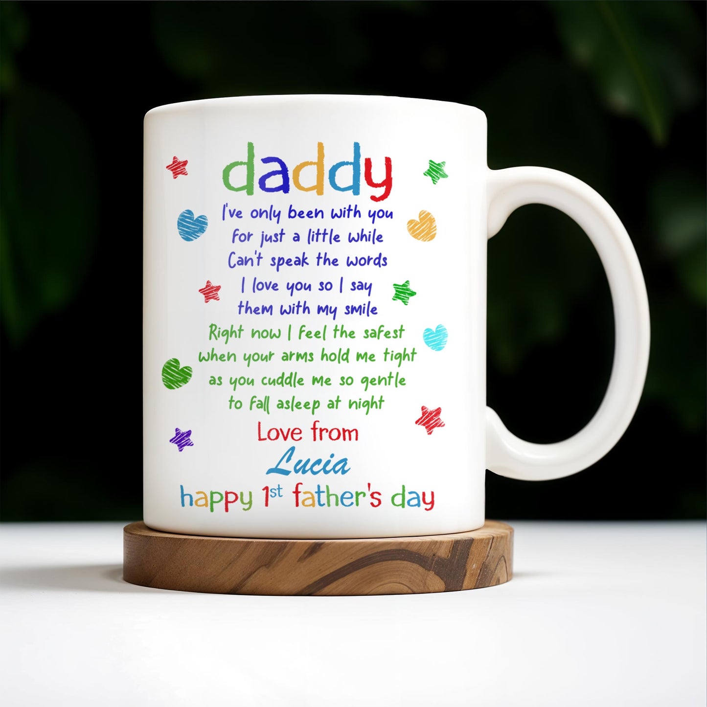 Daddy I've Only Been With You For Just A Little While, Lip Prints