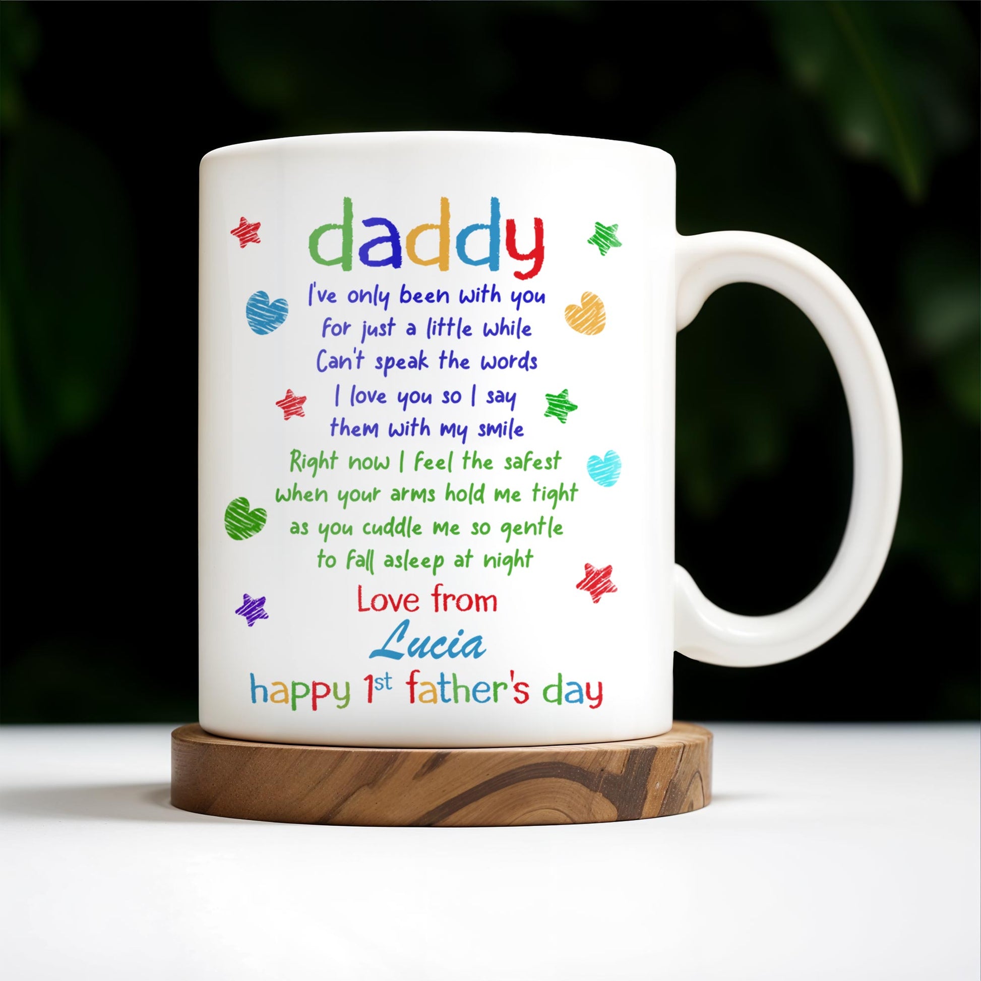 Daddy I've Only Been With You For Just A Little While, Lip Prints