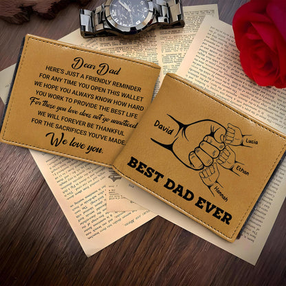 Best Dad Ever, Handshake