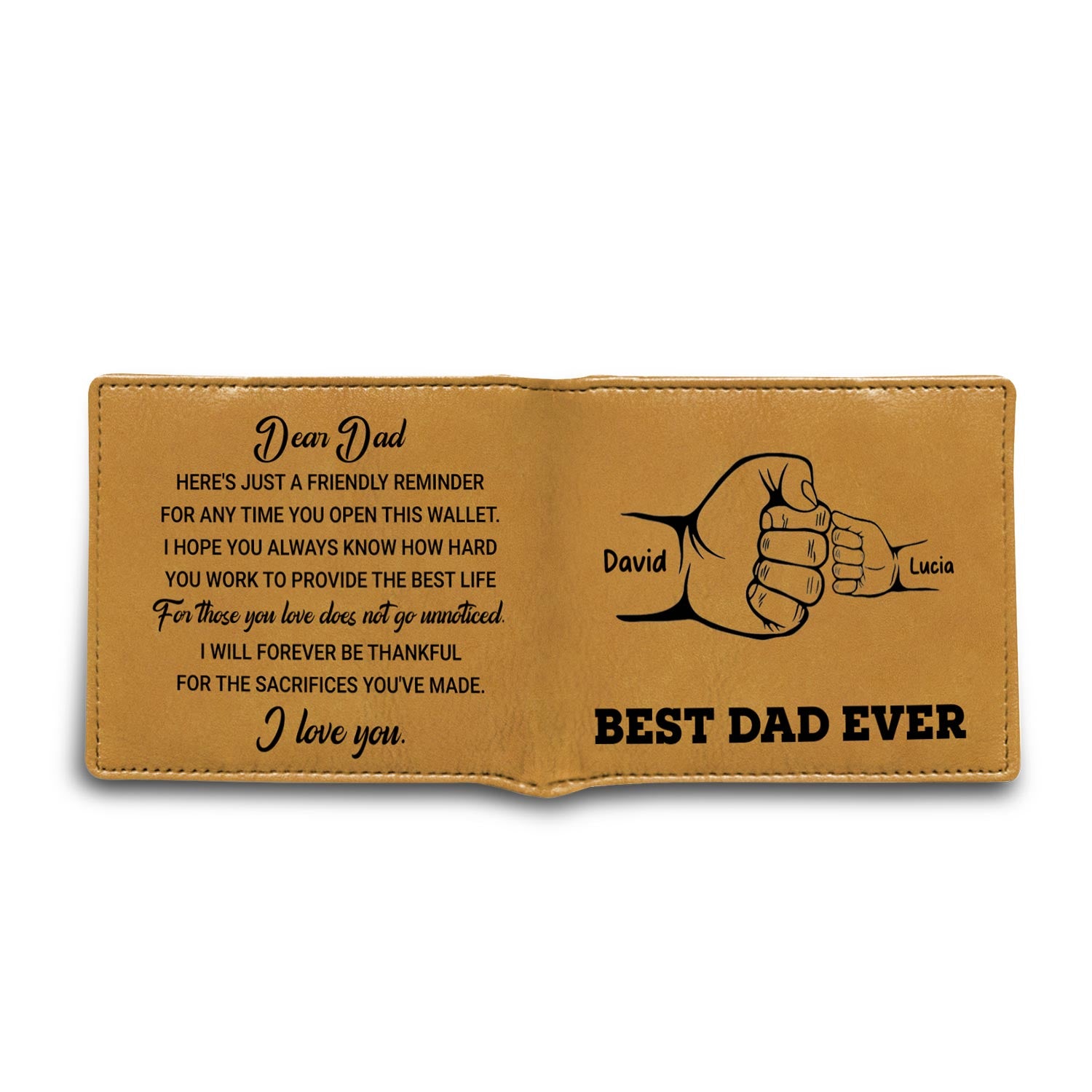 Best Dad Ever, Handshake