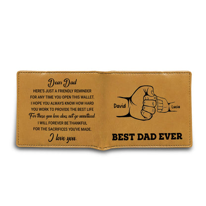 Best Dad Ever, Handshake