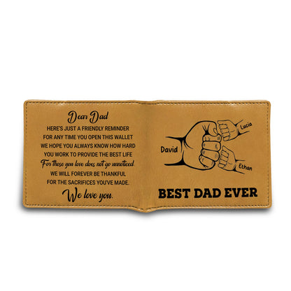 Best Dad Ever, Handshake