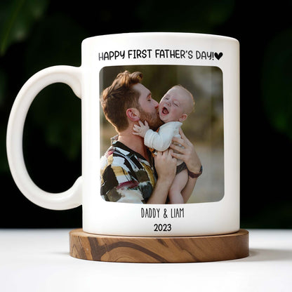 Dear Daddy, We've been together for just a little while, Photo and Heart
