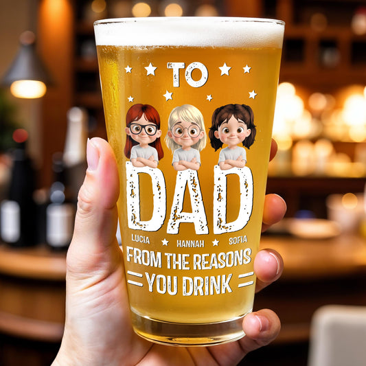 To Dad From The Reasons You Drink, Cartoon Characters of Children