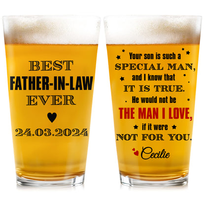Your Son Is Such A Special Man, And I Know That It Is True, Text And Heart