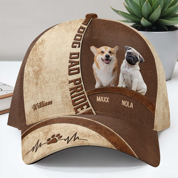 Dog Dad Pride, Dogs And Cap