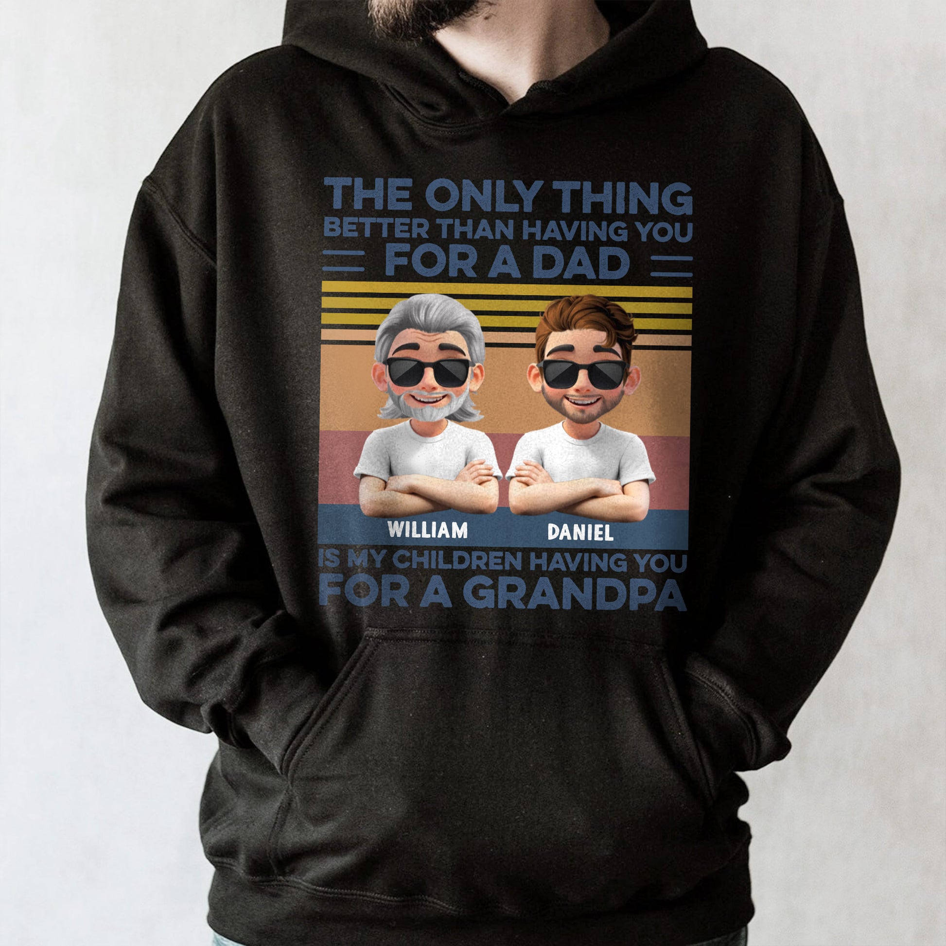 The Only Thing Better Than Having You For A Dad, Sunglasses And Cartoon Characters