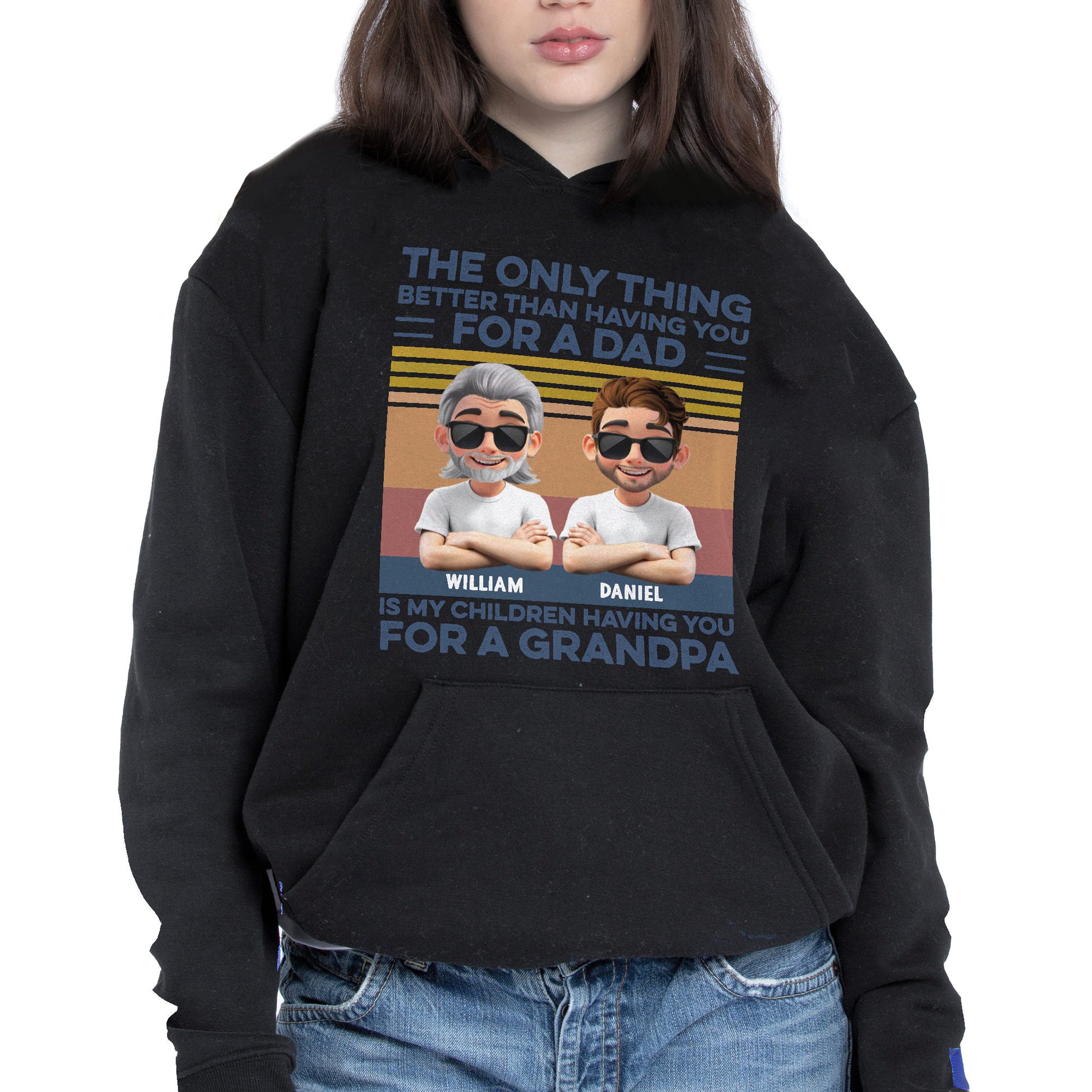 The Only Thing Better Than Having You For A Dad, Sunglasses And Cartoon Characters