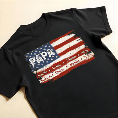 Papa American Flag