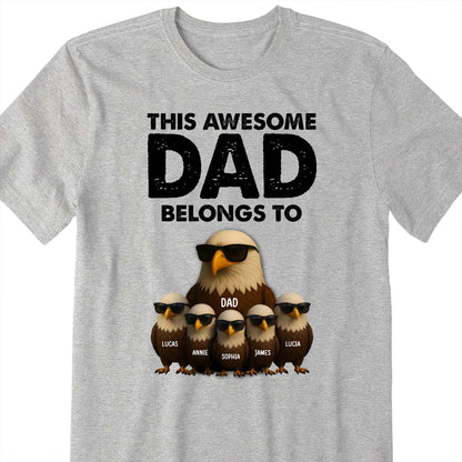 This Awesome Dad Belongs To, Eagle and Chicks