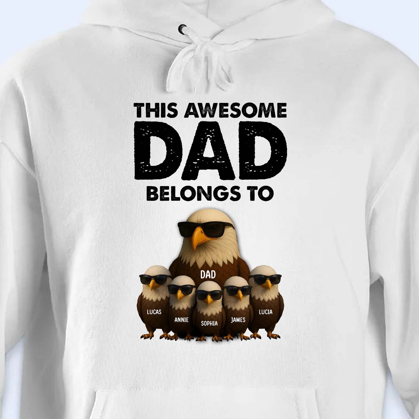 This Awesome Dad Belongs To, Eagle and Chicks