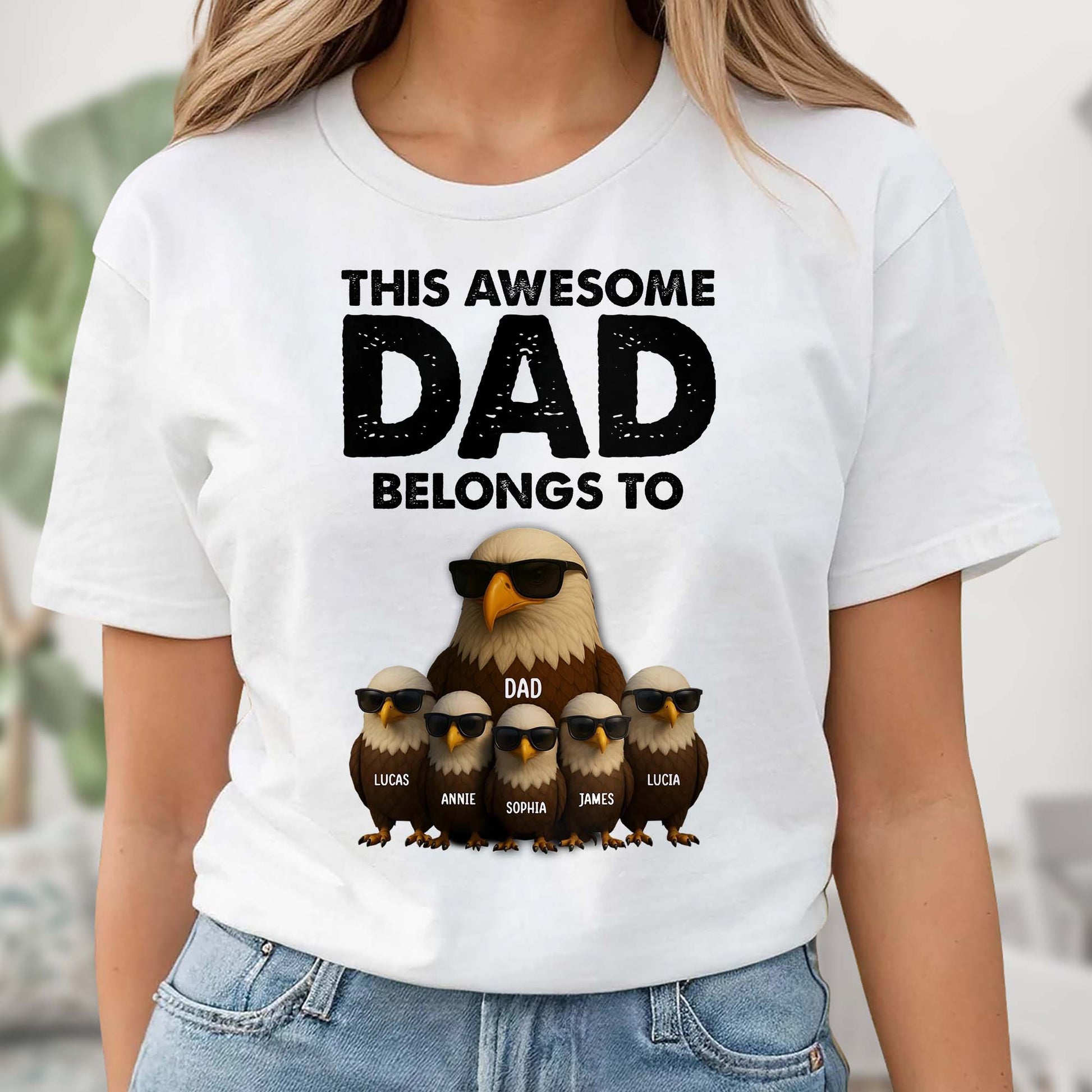 This Awesome Dad Belongs To, Eagle and Chicks