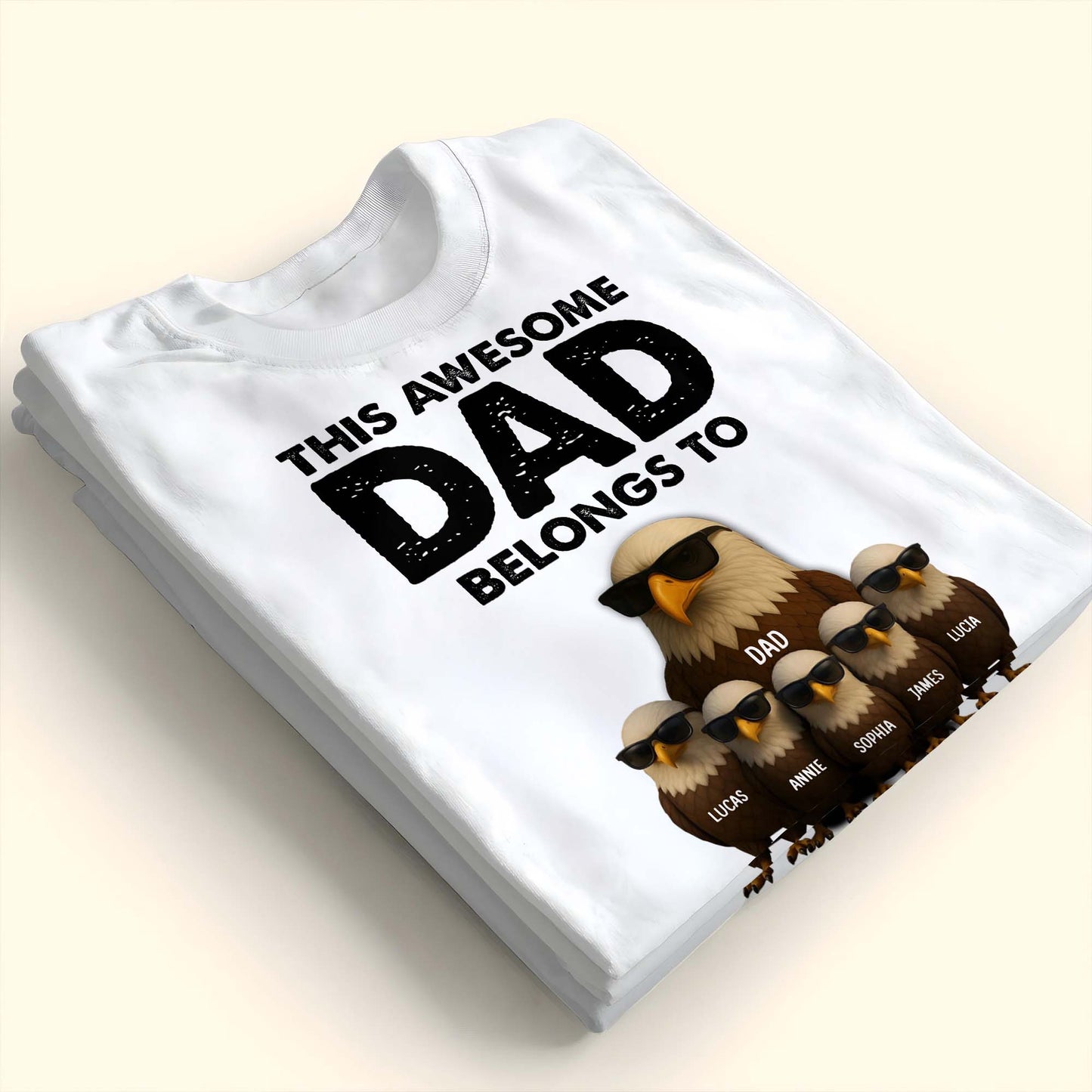 This Awesome Dad Belongs To, Eagle and Chicks