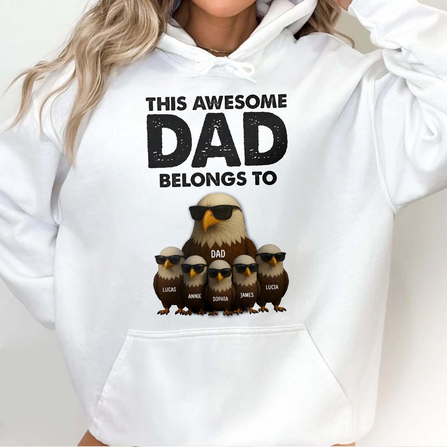 This Awesome Dad Belongs To, Eagle and Chicks