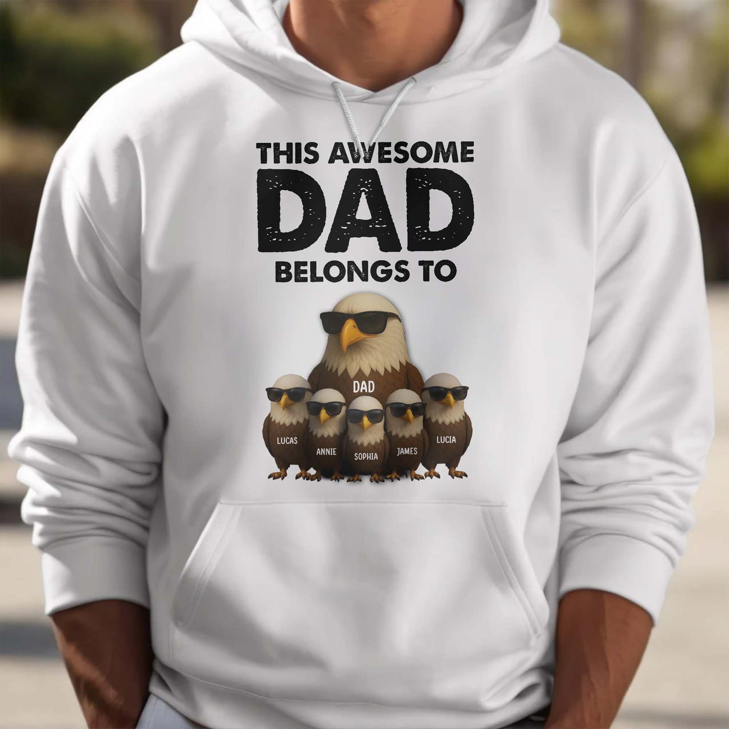 This Awesome Dad Belongs To, Eagle and Chicks