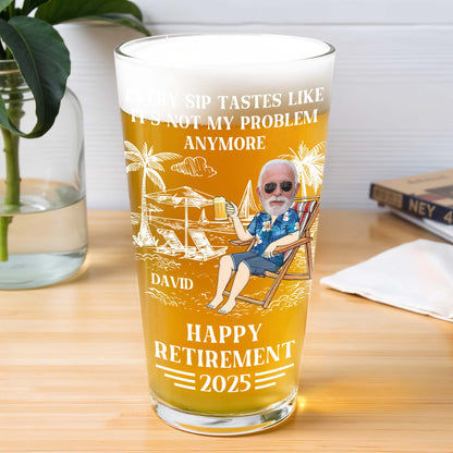 Every Sip Tastes Like It's Not My Problem Anymore, Palm Trees and Beer