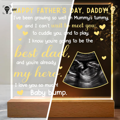 Happy Father's Day, Daddy! Ultrasound and Hearts