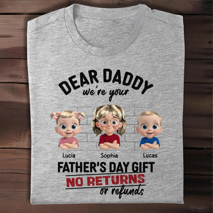 Dear Daddy We're Your Father's Day Gift