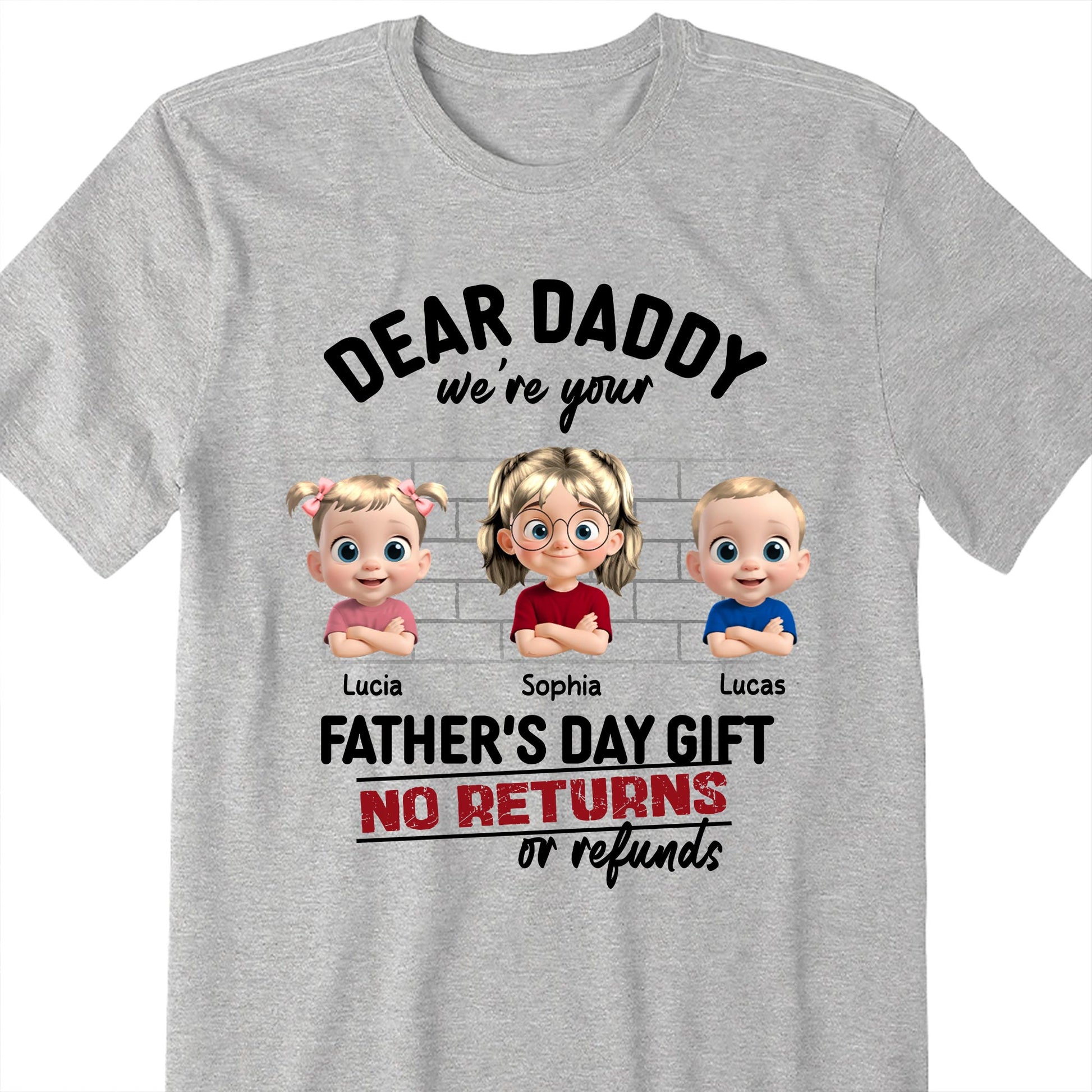 Dear Daddy We're Your Father's Day Gift