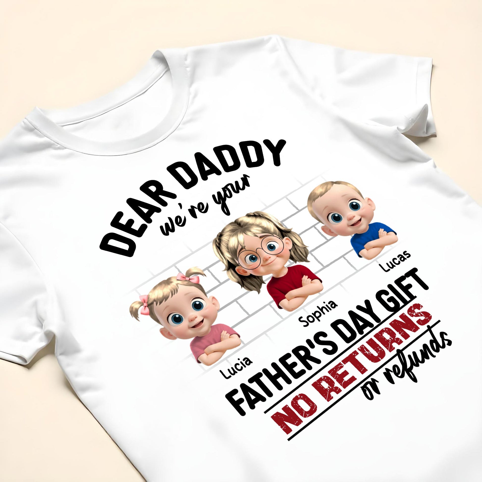 Dear Daddy We're Your Father's Day Gift