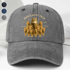 Papa's Wolf Pack With Wolves Design