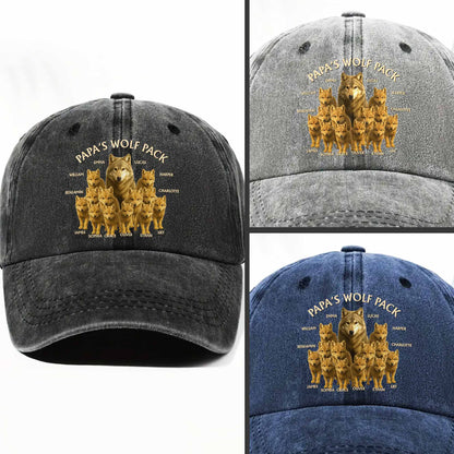 Papa's Wolf Pack With Wolves Design