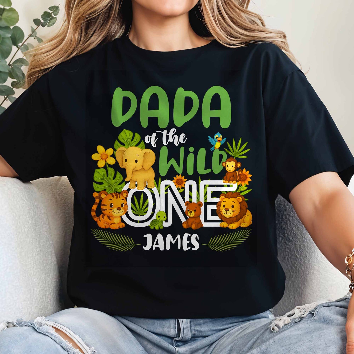 Dada Of The Wild One With Jungle Animals