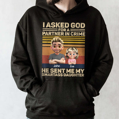 I Asked God For A Partner In Crime, Cartoon Characters