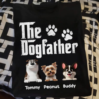 The Dogfather, Text and Dogs