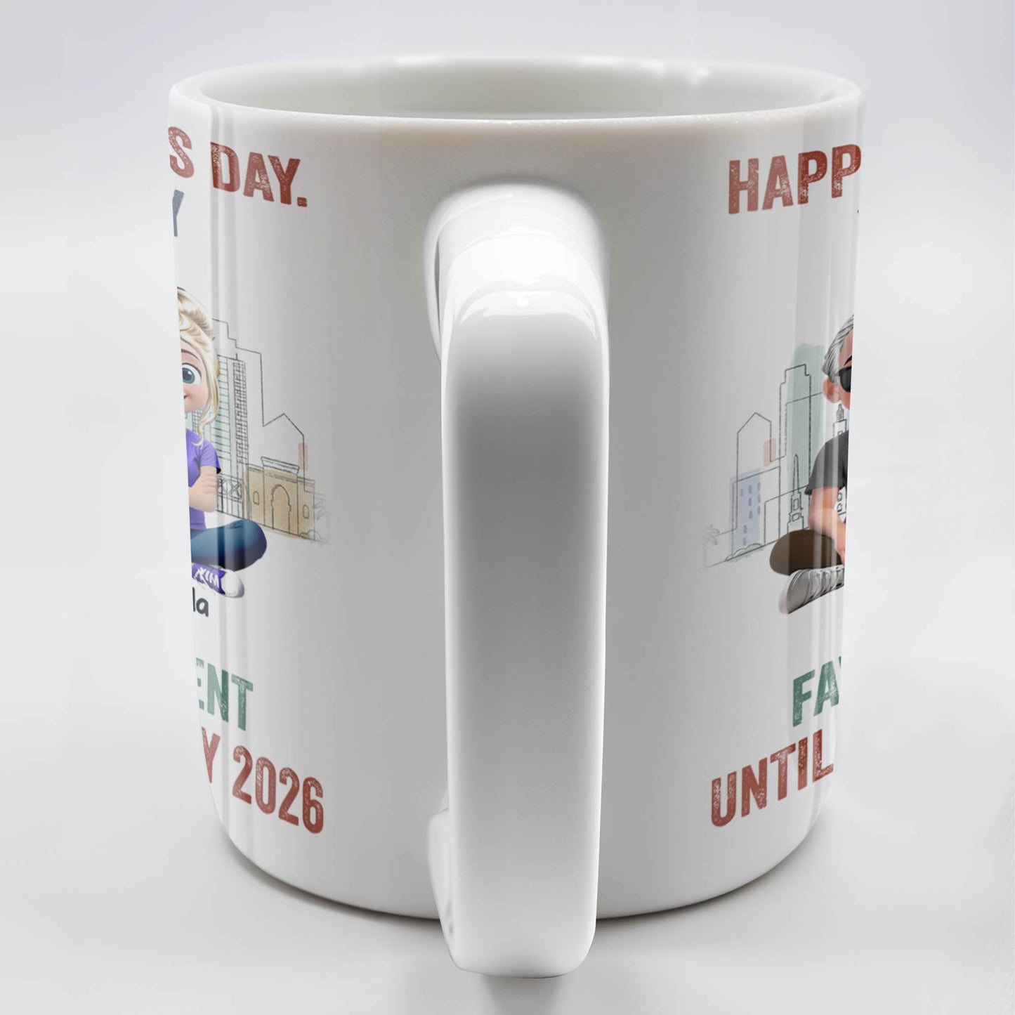 Happy Father's Day, You're My Favourite Parent Until Mother's Day 2026, Cartoon Characters