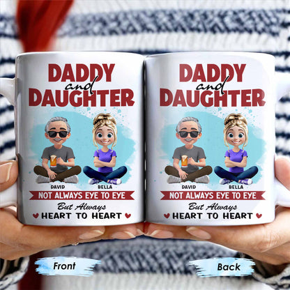 Daddy And Daughter, Not Always Eye To Eye But Always Heart To Heart