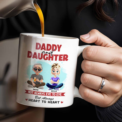 Daddy And Daughter, Not Always Eye To Eye But Always Heart To Heart