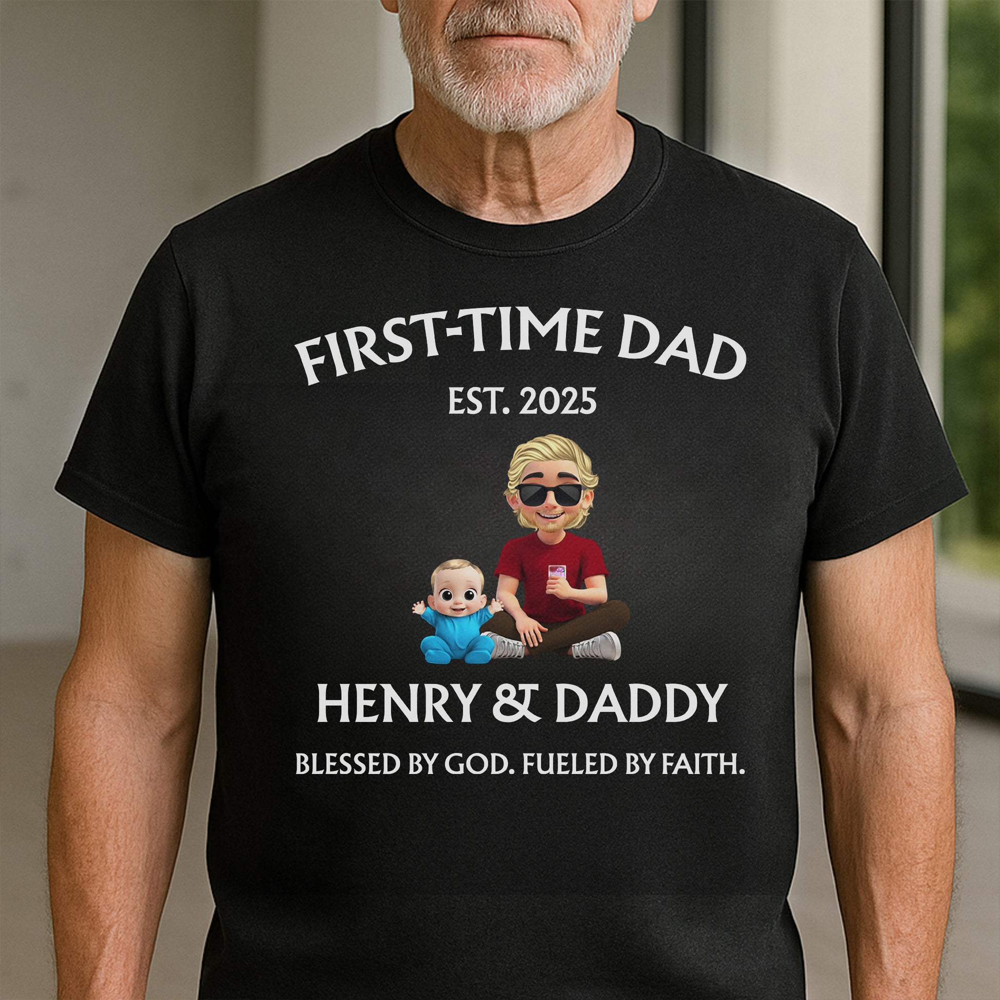 First-Time Dad Blessed By God Fueled By Faith