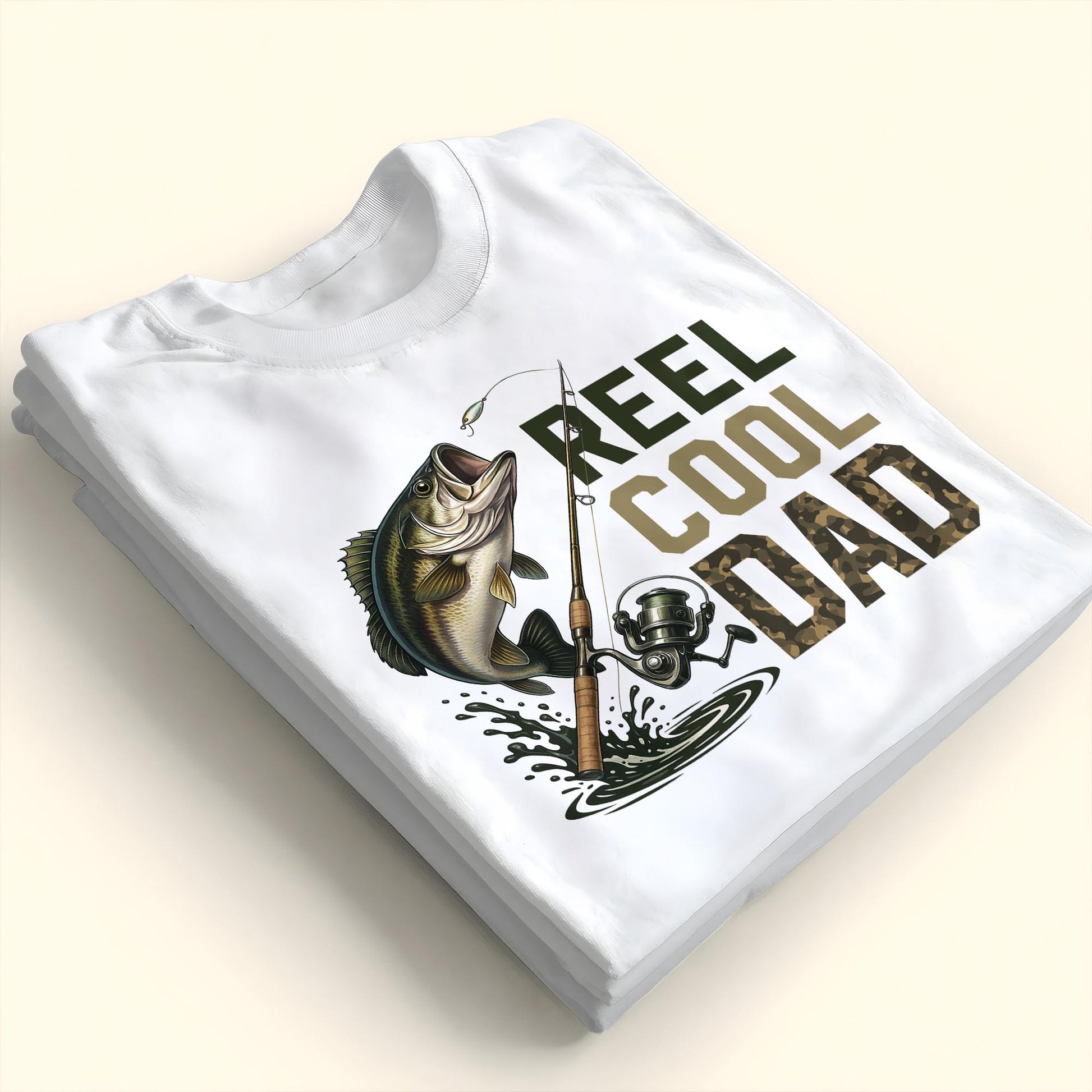 Reel Cool Dad Fishing Design