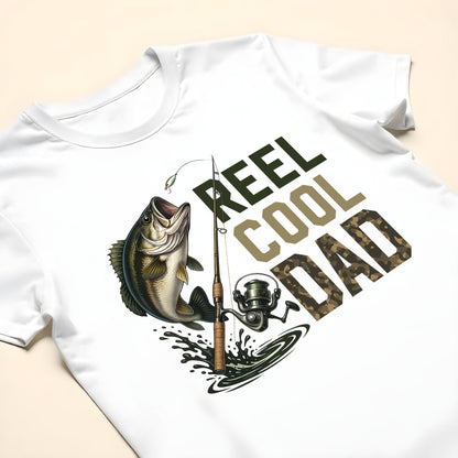 Reel Cool Dad Fishing Design