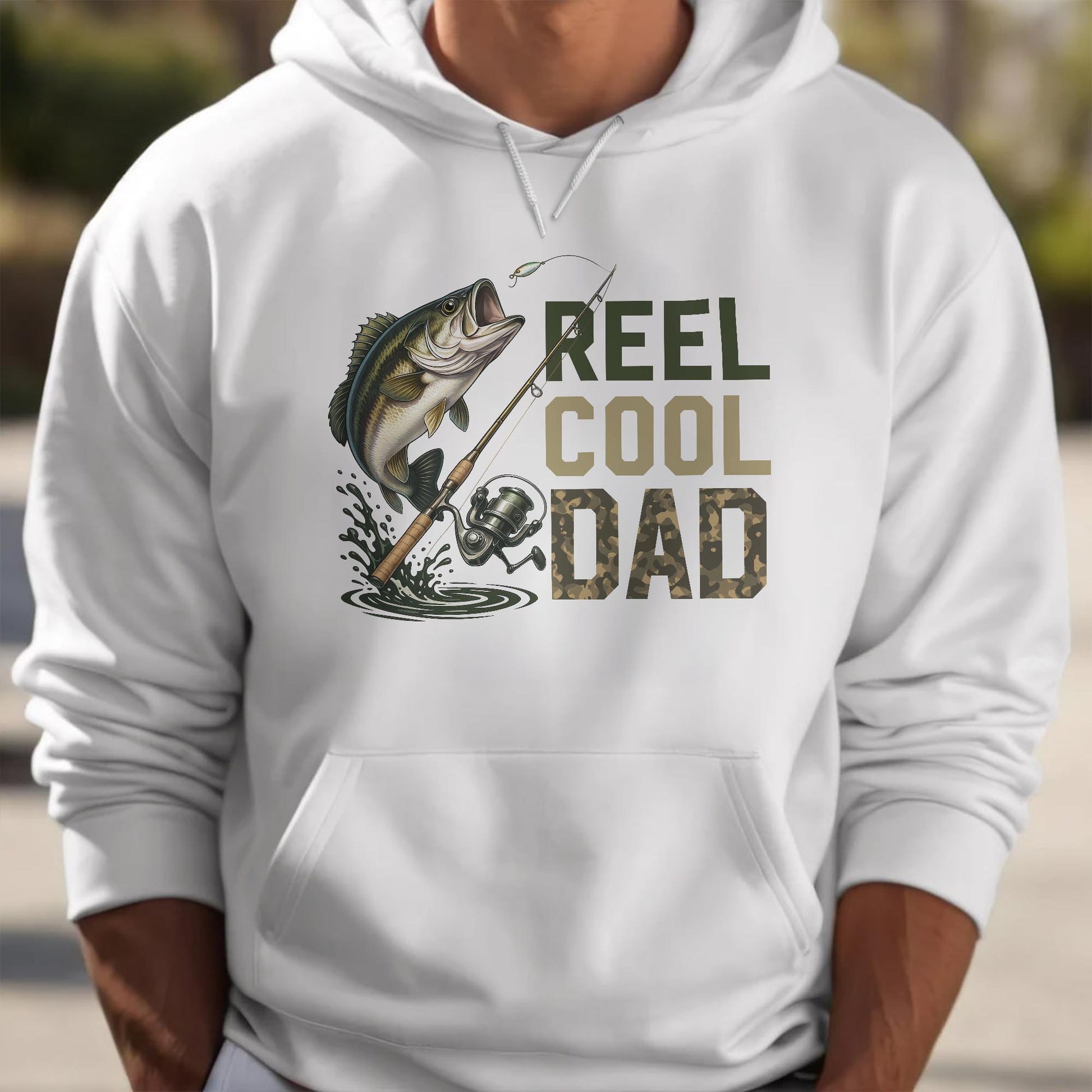 Reel Cool Dad Fishing Design