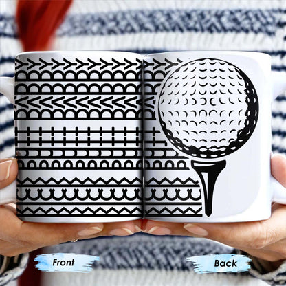 Putt Parry Birdie Golf Ball And Tee Design